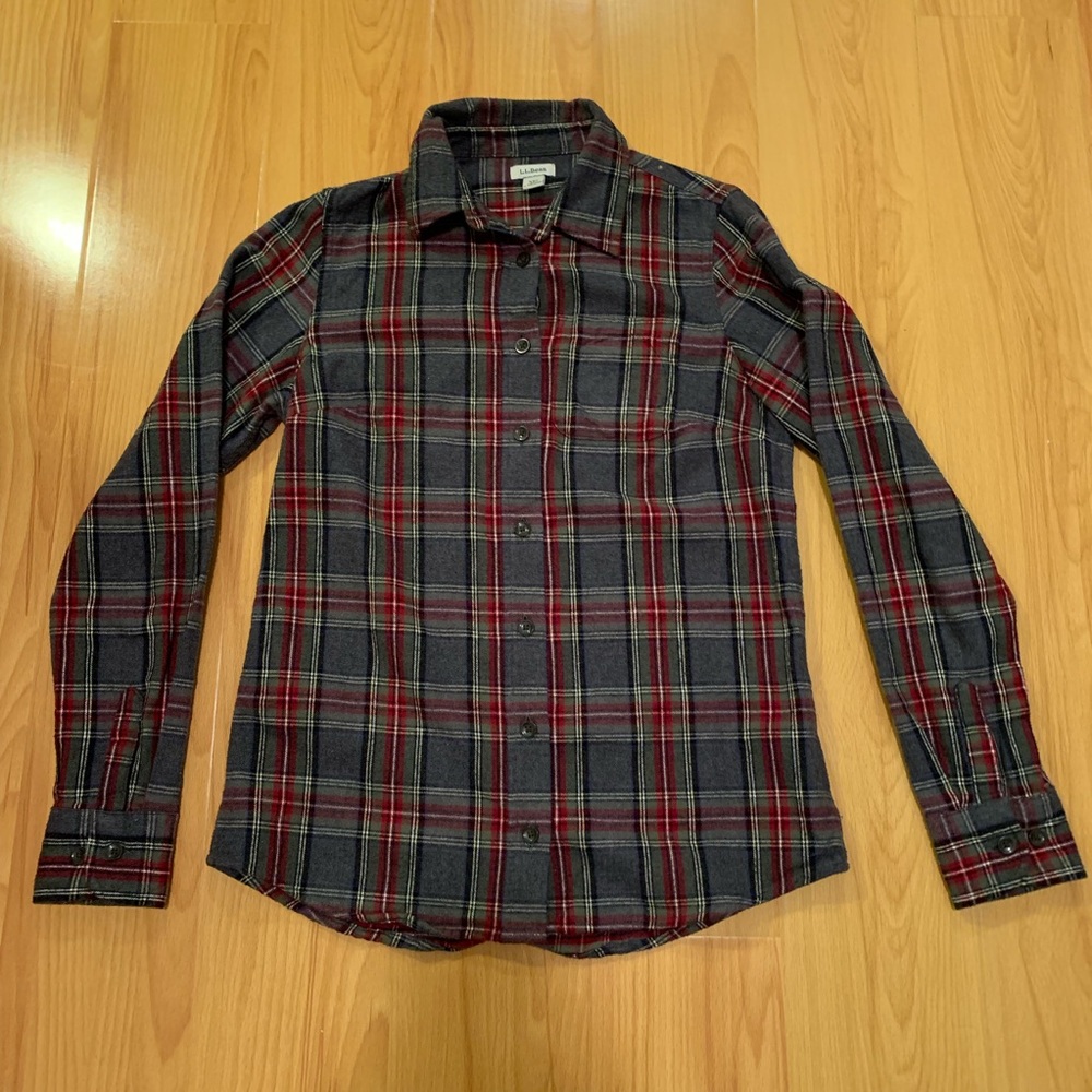 LL Bean flannel